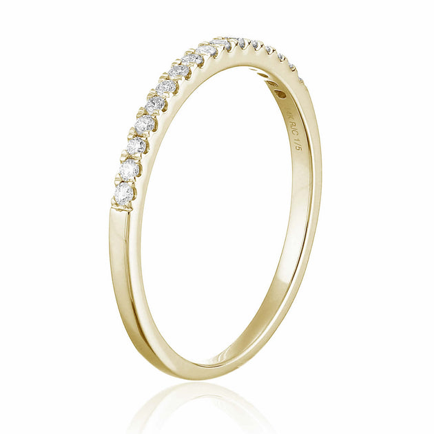 Vir Jewels Wedding Band White Gold US 6.5 3