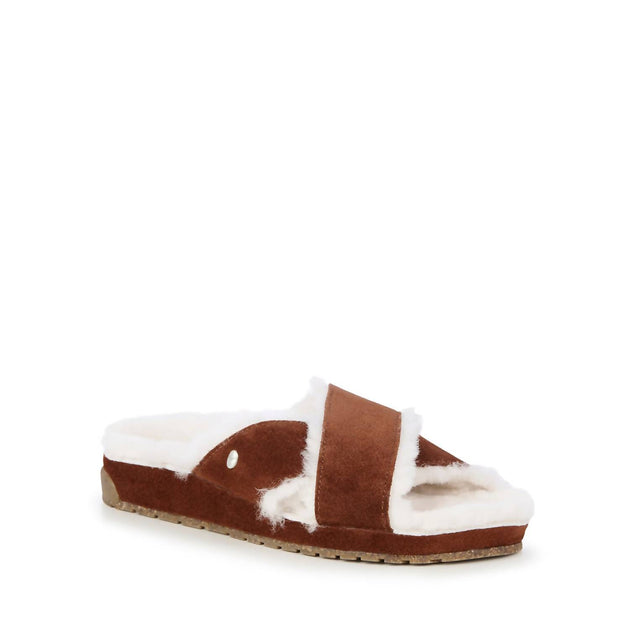 EMU Australia Mayberry Corky Slide Sandal Brown US 7 2