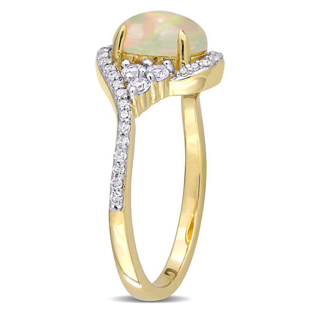 Mimi & Max Halo Twist Ring Silver US 9 3