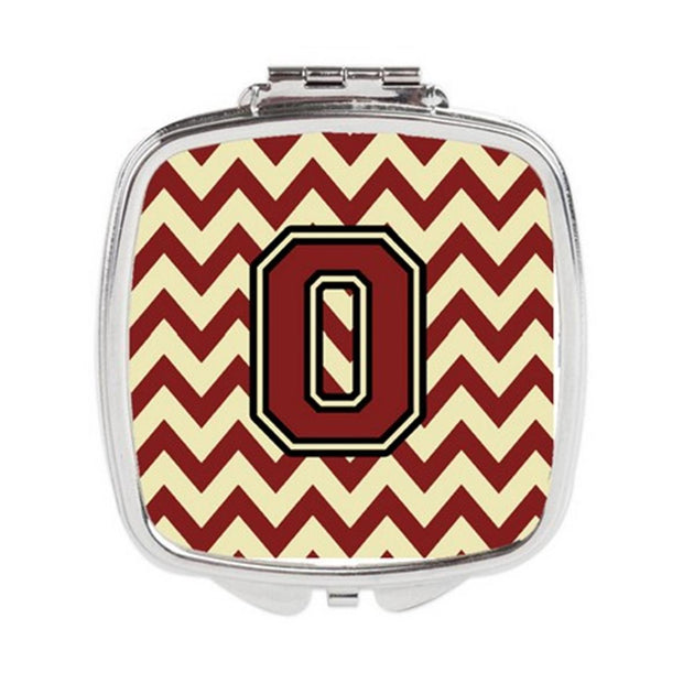 Carolines Treasures CJ1061-OSCM Compact Mirror Maroon & Gold One Size 2