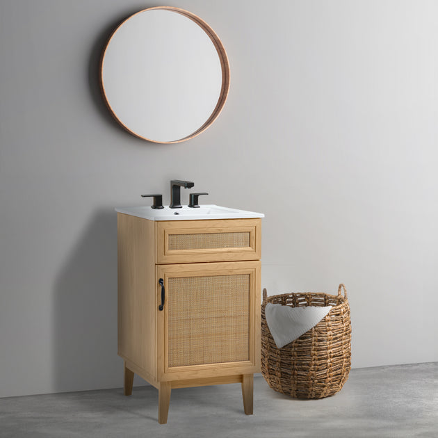 Jonathan Y Javer Bathroom Cabinet Rattan 2