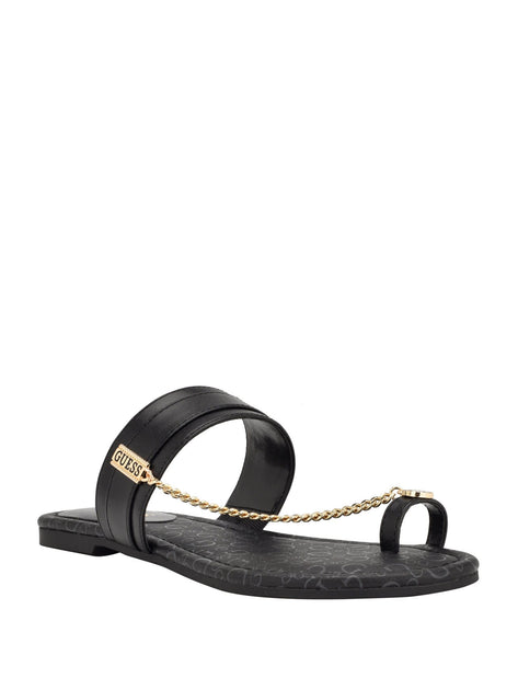 Guess Factory Locks Chain Sandals ShopSimon