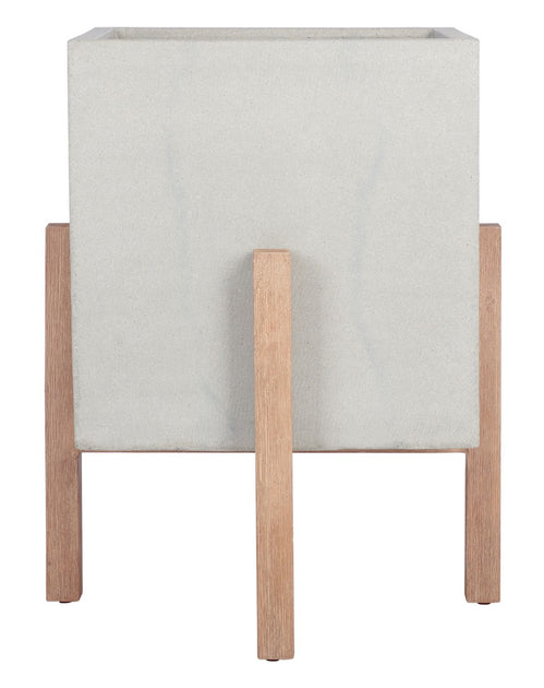 Safavieh Anston Outdoor Planter Light Grey 3
