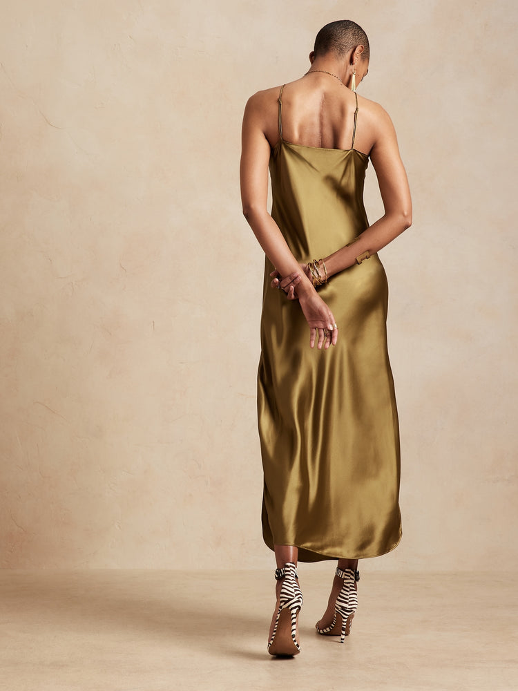dreamer silk dress Dreamer Silk Maxi Dress