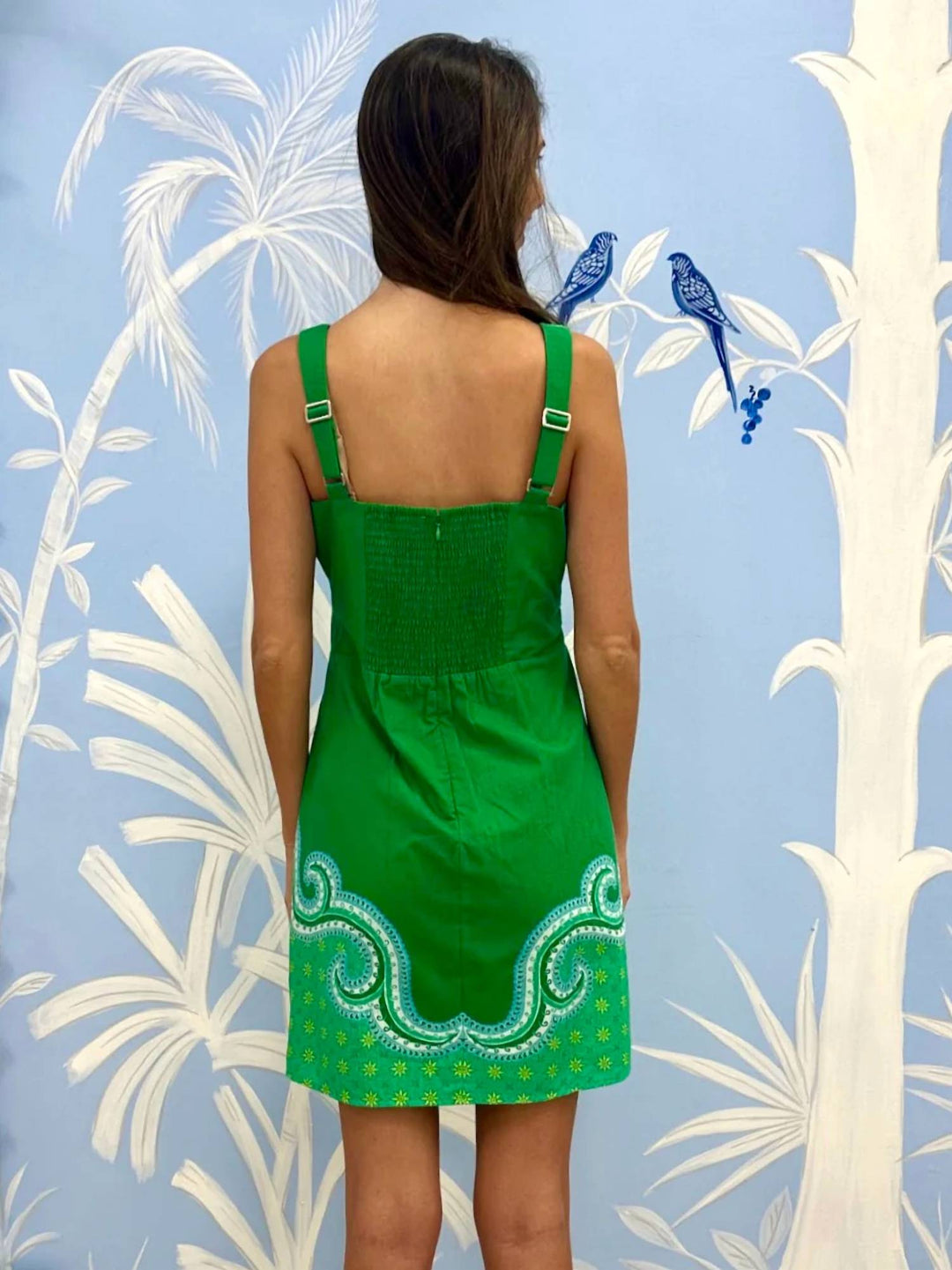 knee length dresses for ladies Valentina Linen Dress – Sunday St Tropez main image 1