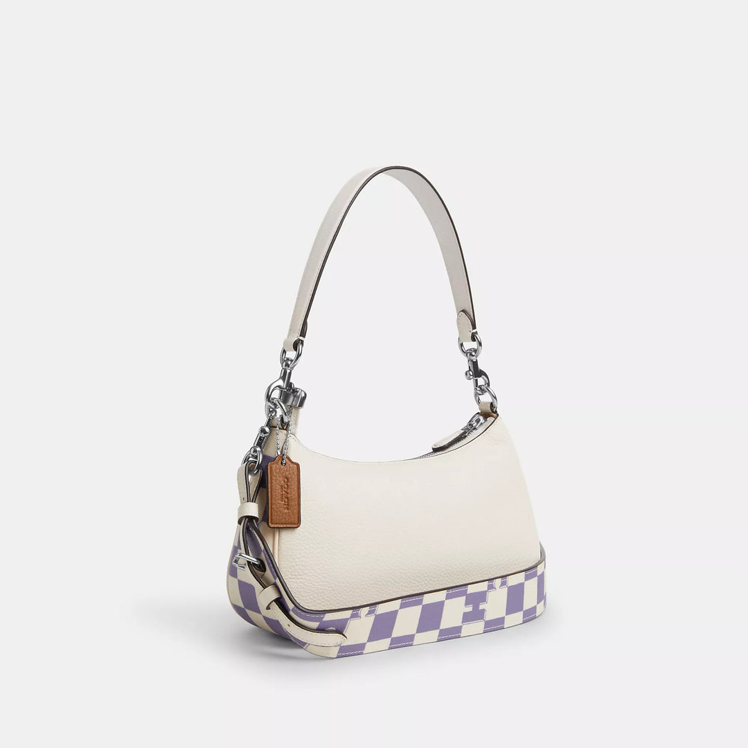 COACH check pattern shoulder bag Coach Outlet Teri Shoulder Bag 