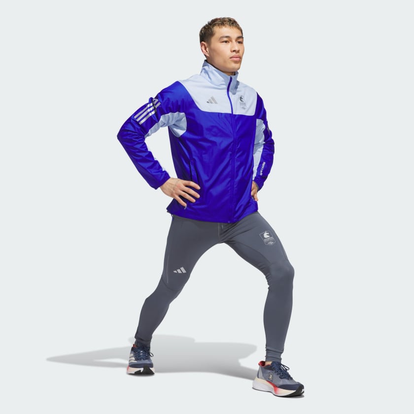 adidas Men's Boston Marathon 2025 Own The Run Celebration Jacket