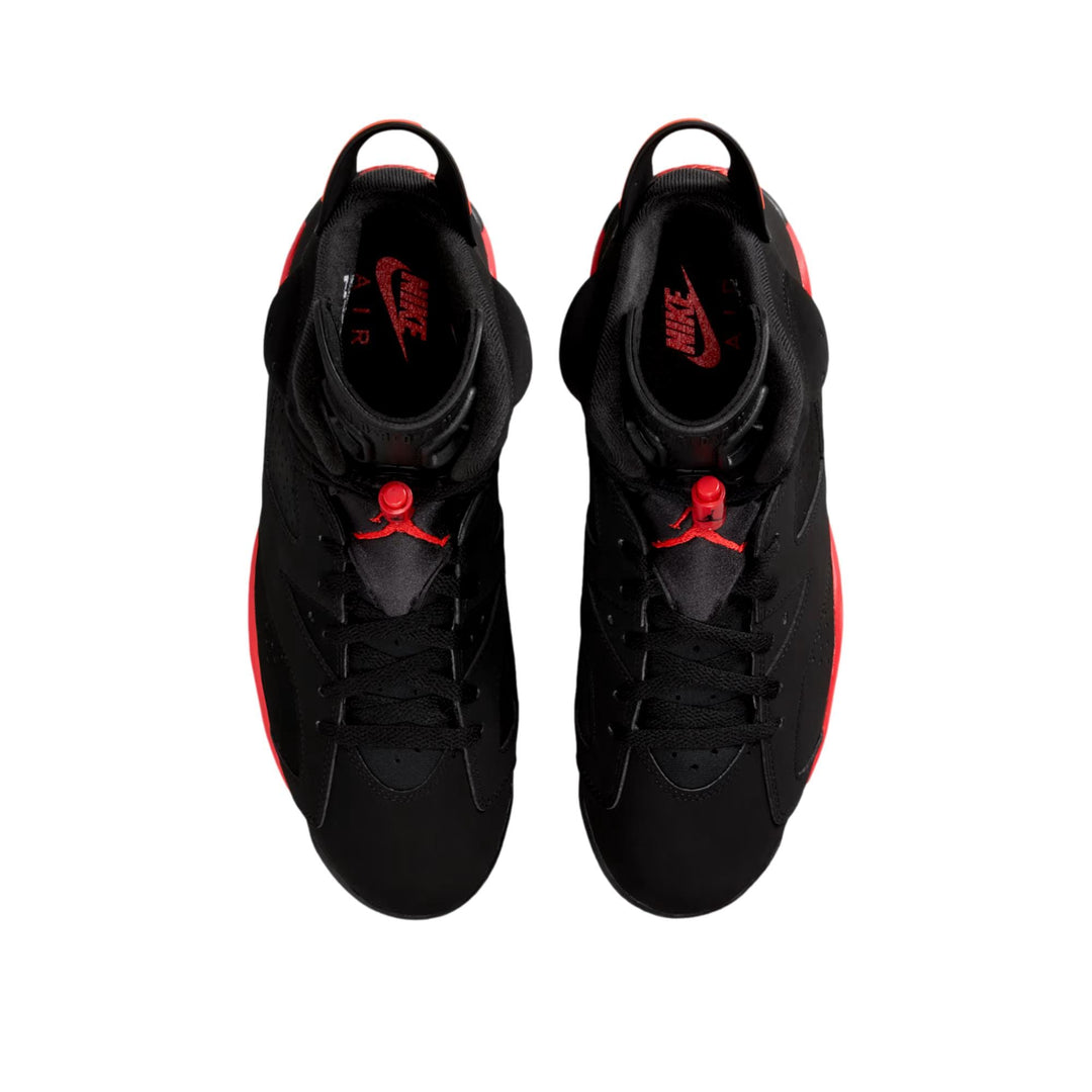 シューズ(男性用) AIR JORDAN 6 RETRO BLACK/LT CRIMSON Nike Air Jordan 6 Retro Black / Light Crimson Ct8529-001 Men's