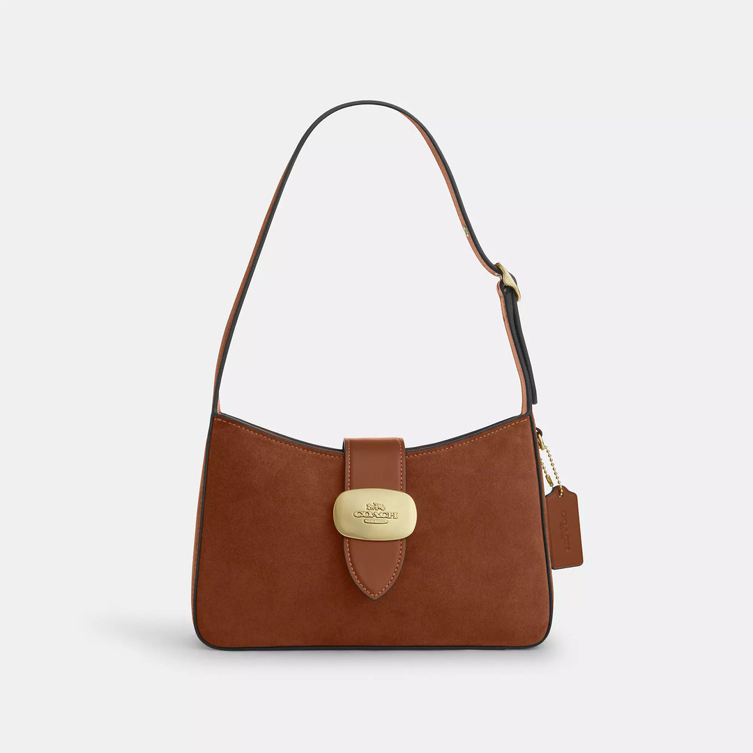 Coach Outlet Eliza Shoulder Bag With Zipper Closure | ShopSimon