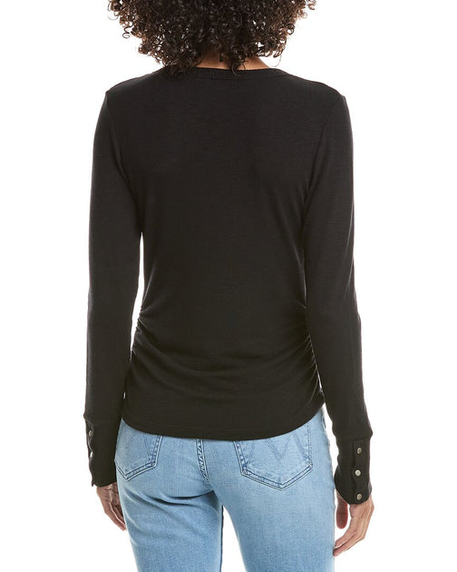 Michael Stars Freja Ruched Top | ShopSimon