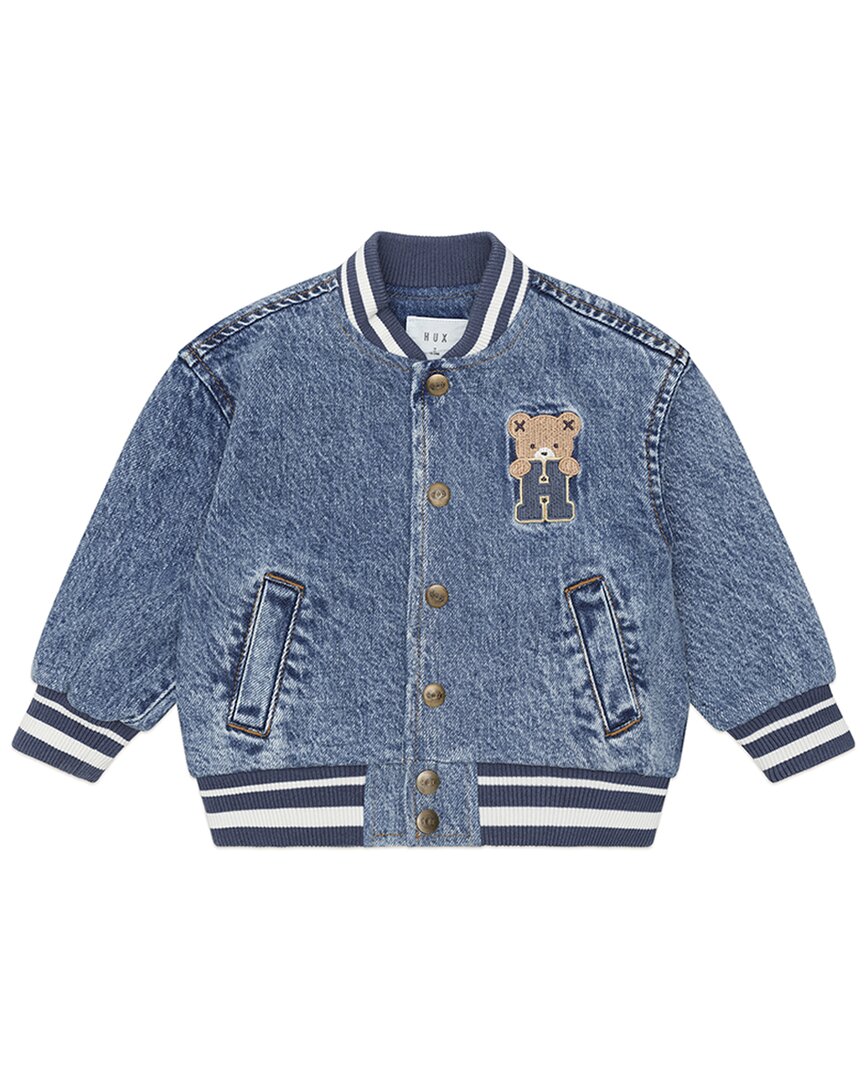 Huxbaby Dreamy Denim Bomber Jacket ShopSimon