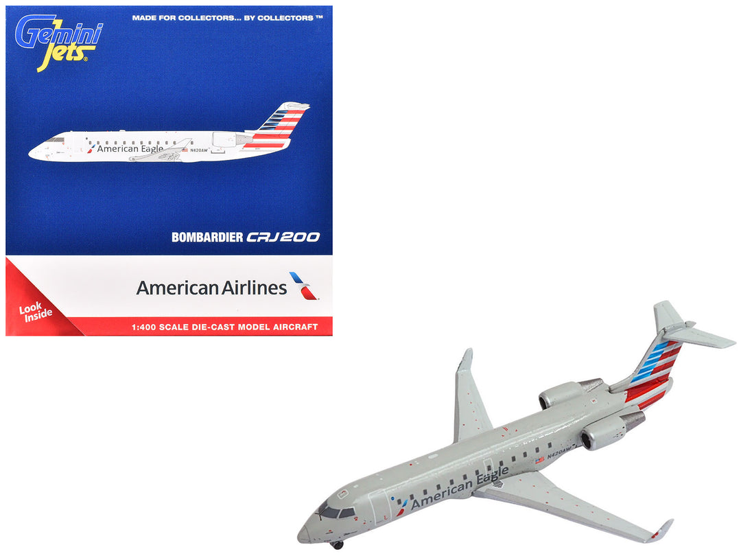 GeminiJets Bombardier Crj200 Commercial Aircraft 