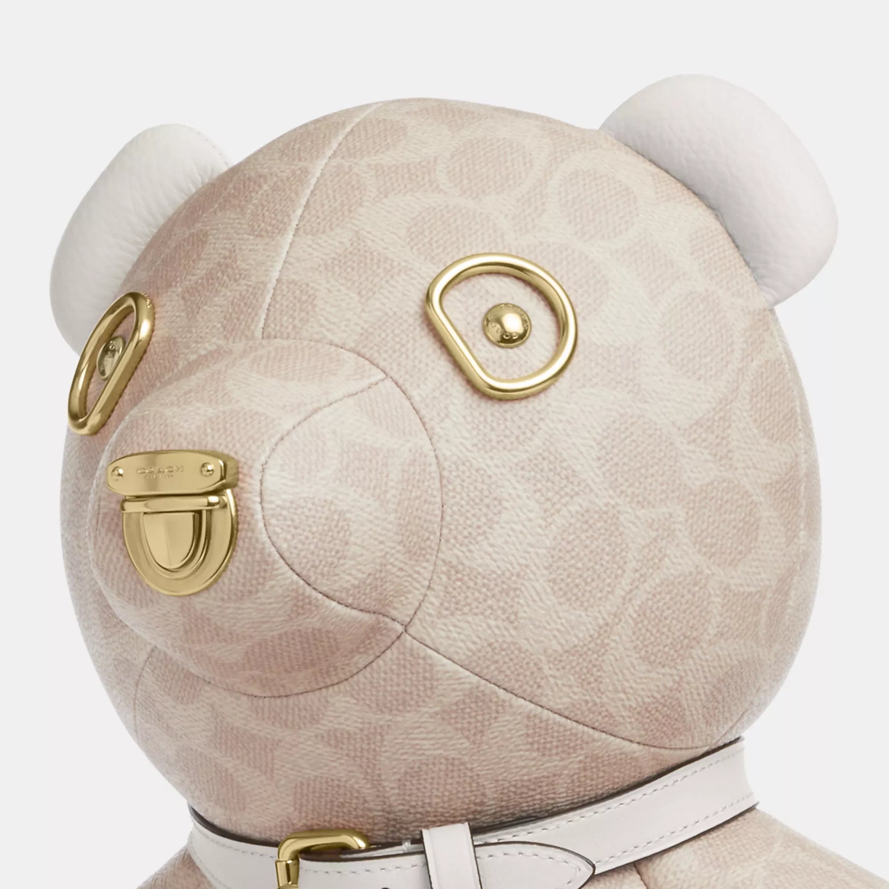Coach Outlet Collectible Bear In Signature Canvas | ShopSimon