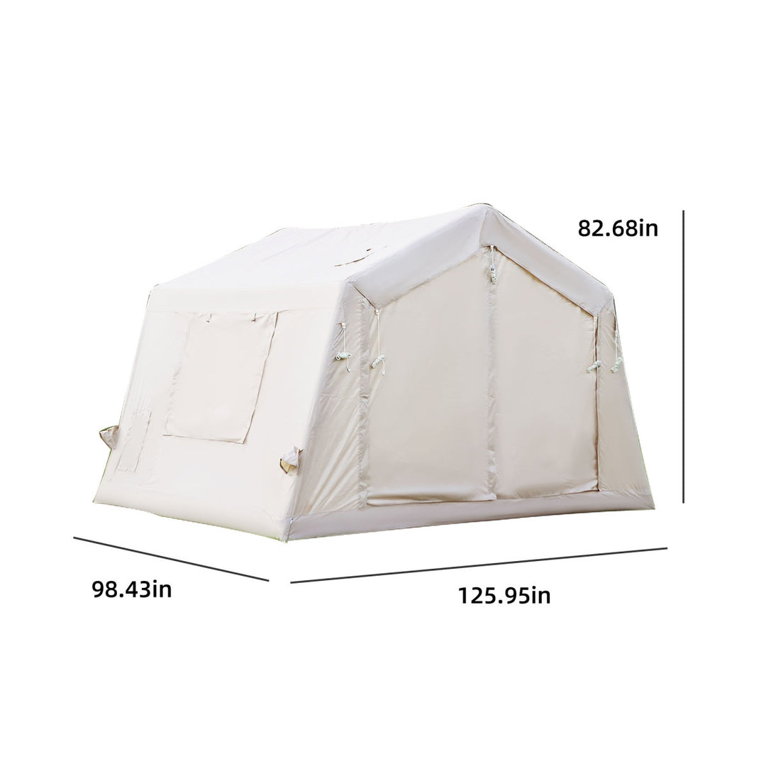 tent stream Streamdale Furniture Streamdale Inflatable Camping Tent 4-6 Person, Easy Setup, 8.2'x10.5'