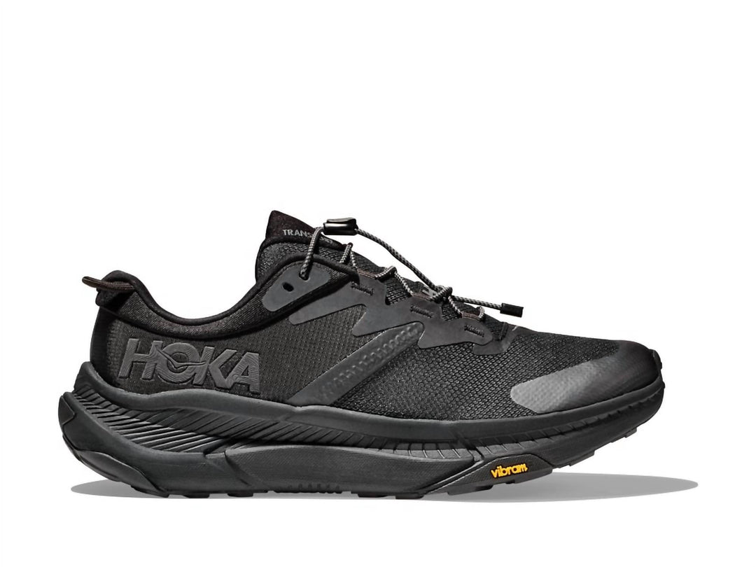 Hoka Men's Transport Sneakers In Black | ShopSimon