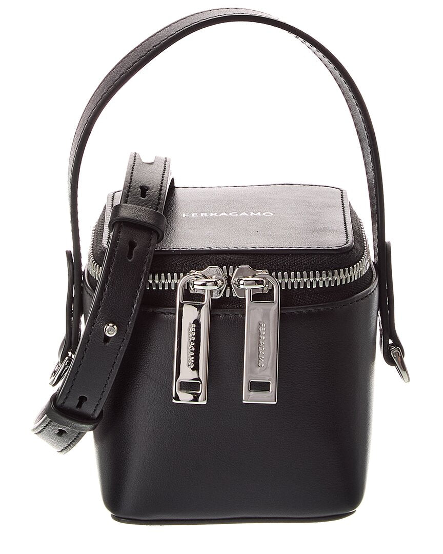 Salvatore Ferragamo Ferragamo Leather Vanity Case | ShopSimon