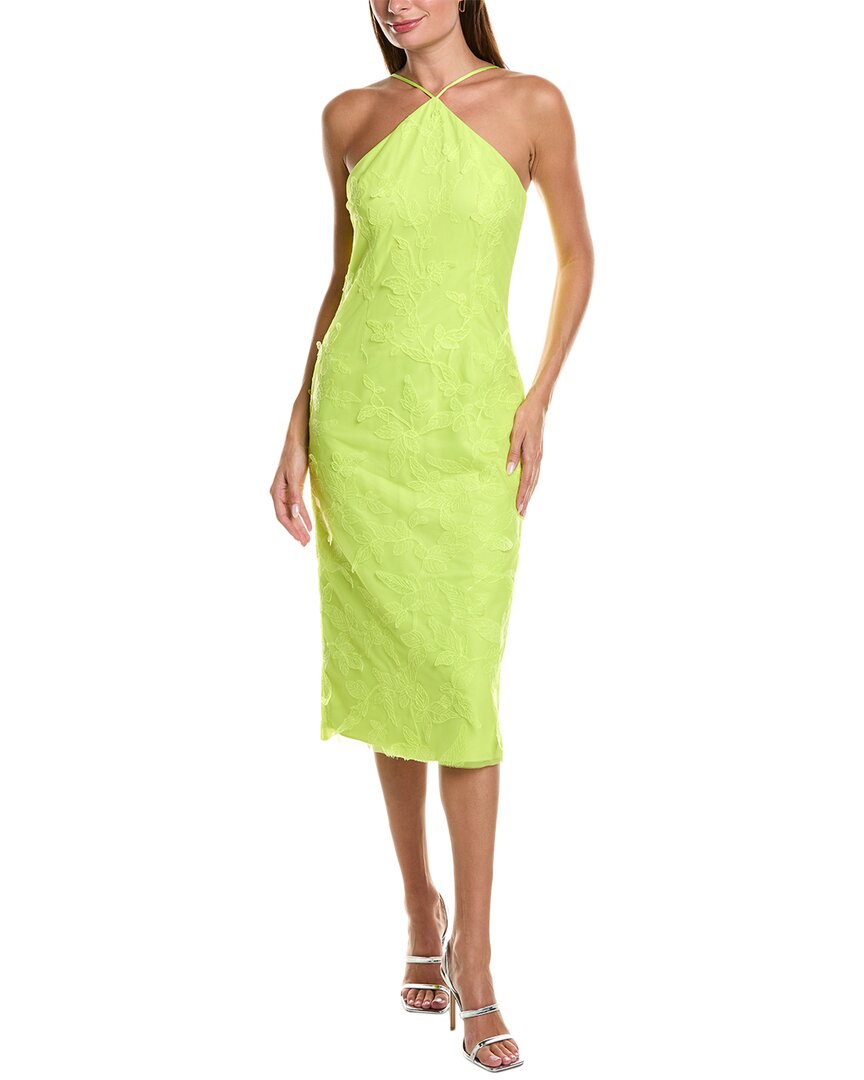 ML Monique Lhuillier Kayla Tulle Midi Dress