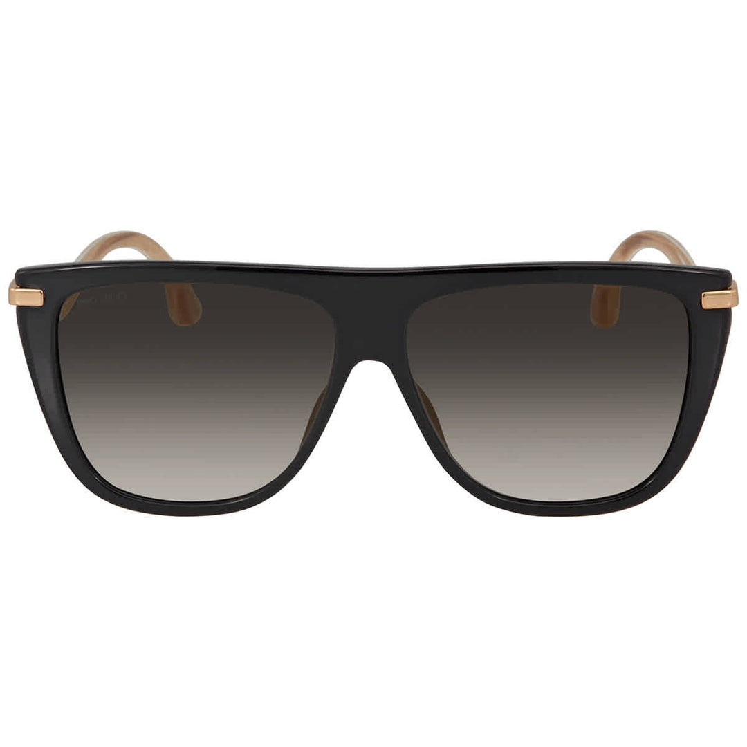 Jimmy Choo Gray Sf Gold Browline Ladies Sunglasses Suvi/s  display picture 1