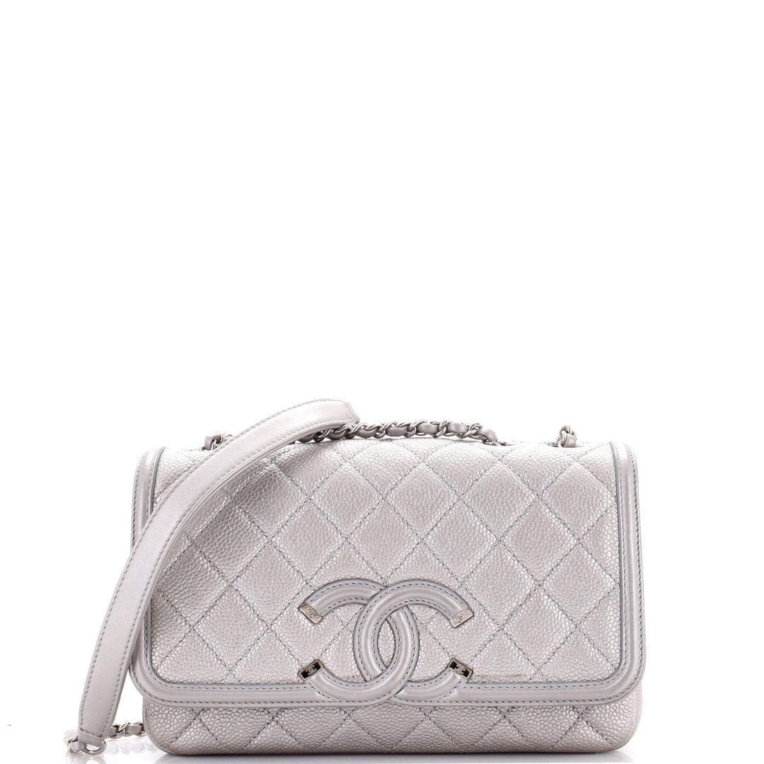 Chanel filigree small flap bag online