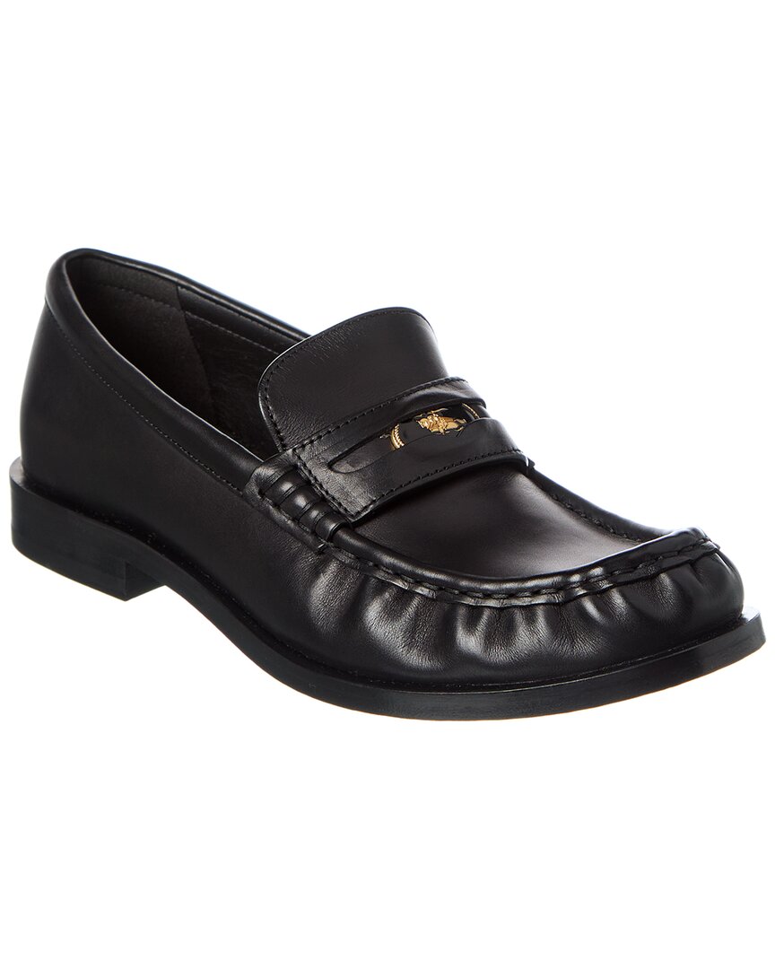 Burberry Leather Loafer | ShopSimon