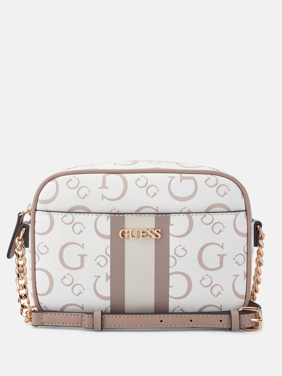 Guess Factory Brecken Logo Mini Crossbody | ShopSimon