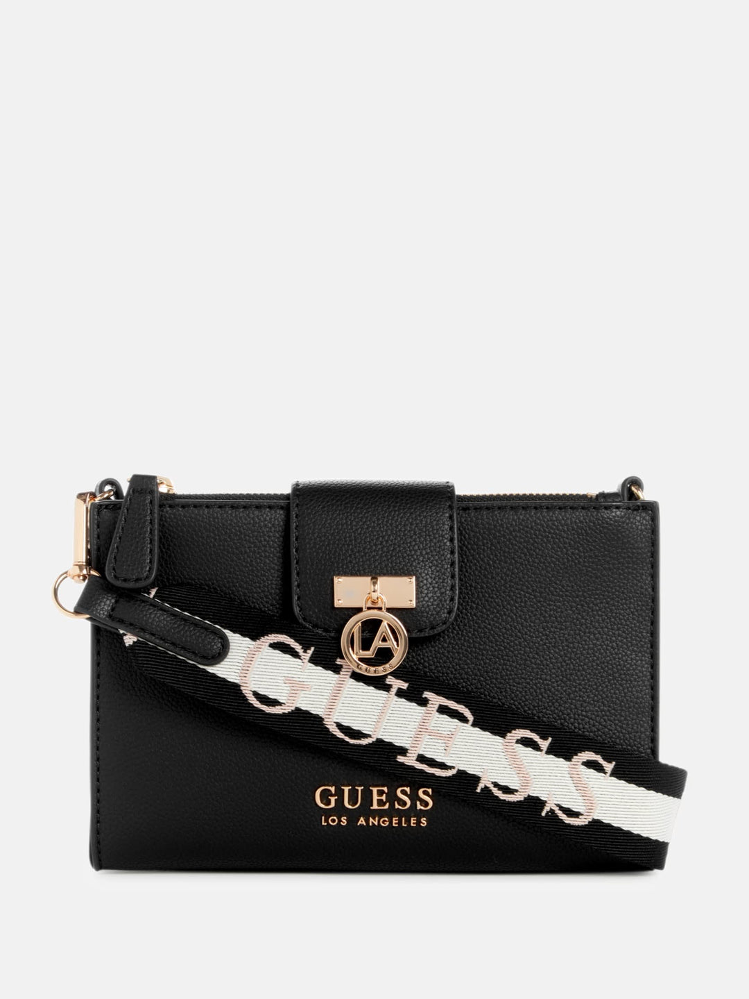 Guess Factory Highmeadow Mini Zip Crossbody | ShopSimon