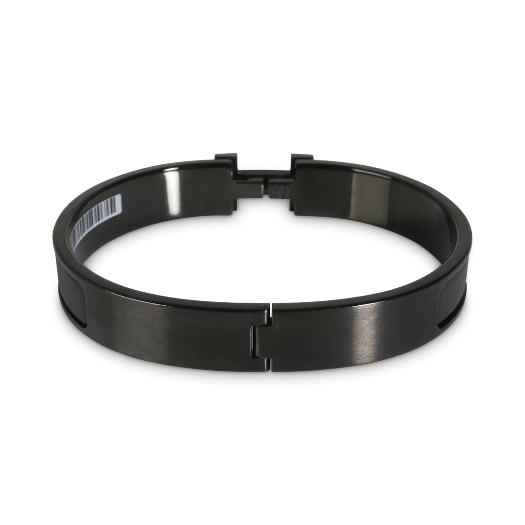 Hermès Hermes Clic HH So Black Bracelet In Noir Matte | ShopSimon
