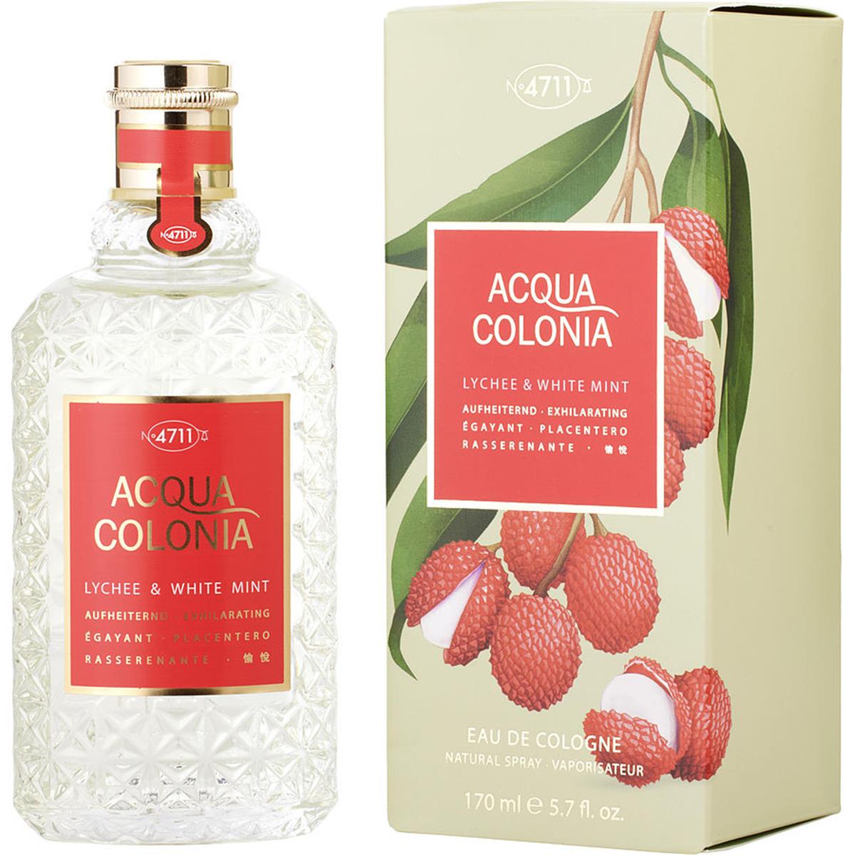 Muelhens 4711 Acqua Colonia Lychee & White Mint Eau De Cologne Spray for Women - 5.7 oz,Specials : American Fashion Style Bags On Sale