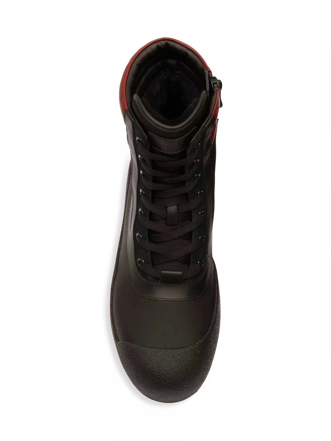 Bally Croker 6239721 Men's Black Calf Leather Shirling-lined Boots