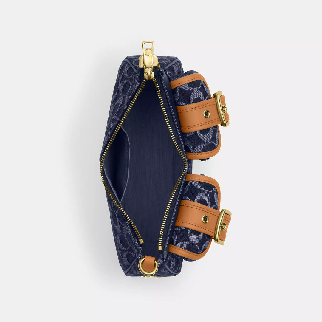 COACH デニム アシュトンバッグ Coach Outlet Ashton Bag In Signature Denim | ShopSimon