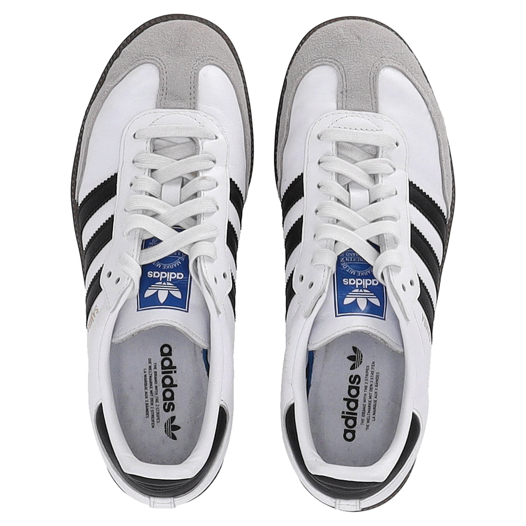 Adidas Originals Adidas Samba OG Sneakers in White Leather