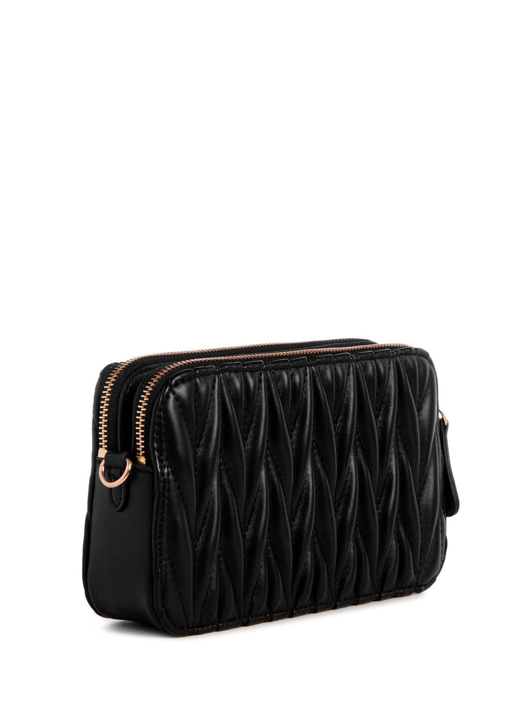 Guess Factory Fluer Mini Double-Zip Crossbody | ShopSimon