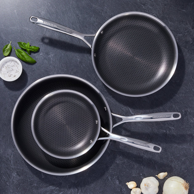 Henckels Paradigm 3-pc Fry Pan Set With Bonus Turner & Serving Spoon ...