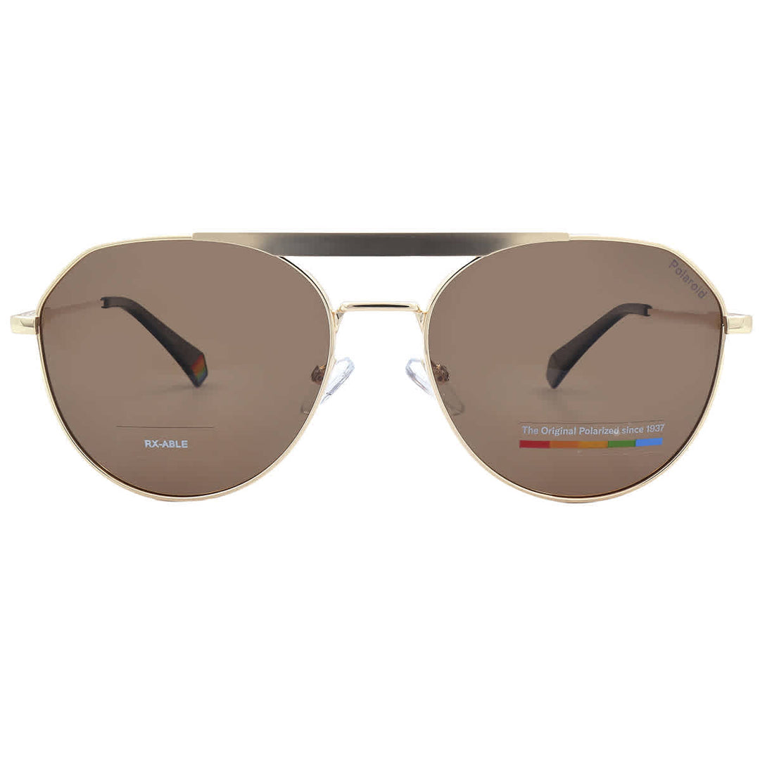 Polaroid Polarized Bronze Pilot Unisex Sunglasses Pld 6211/s/x