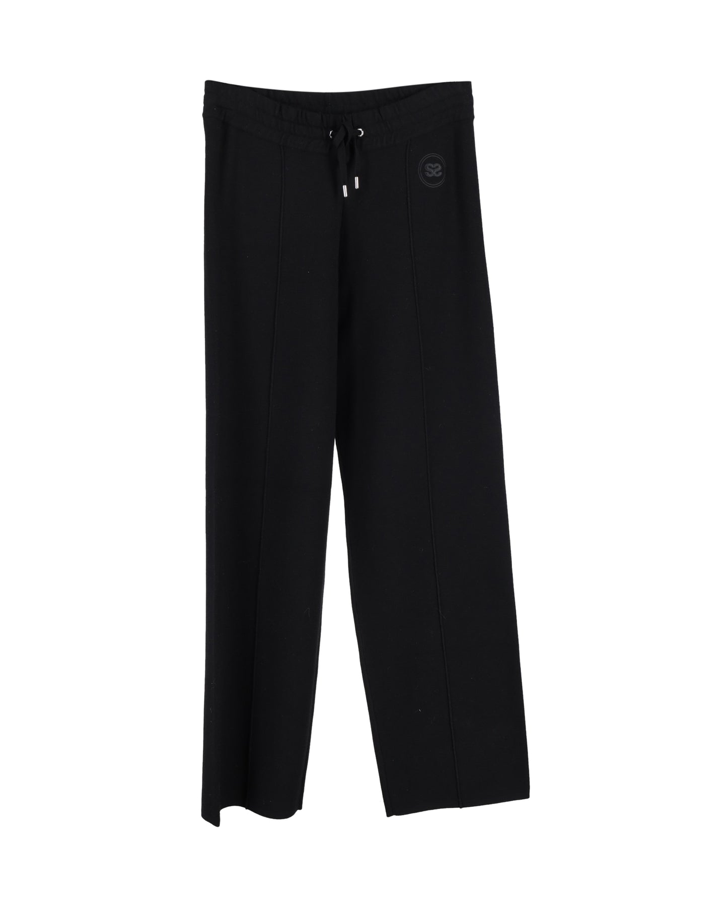 Sandro Paris Sandro Glasgow Drawstring Pants In Black Cotton ShopSimon