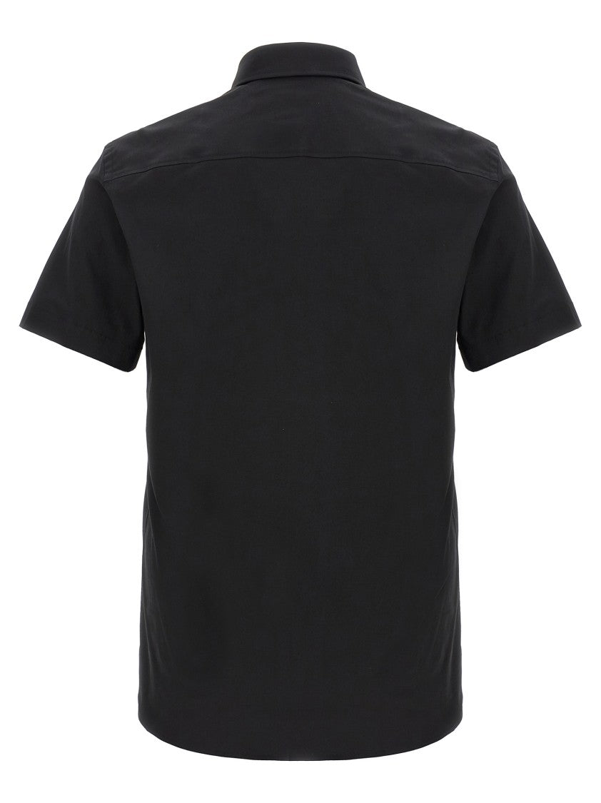 Tシャツ・カットソー Burberry FW24 'Sherfield' shirt (8079595 NAVY) Burberry Men's Sherfield Cotton Blend Shirt () IFCHIC.COM