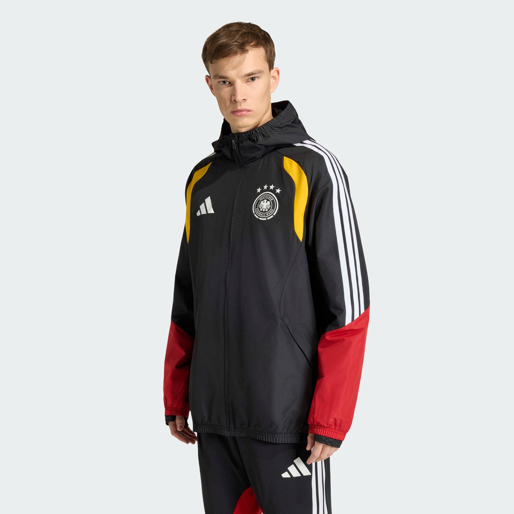 adidas Men's Germany 26 Tiro All Weather Jacket | ShopSimon