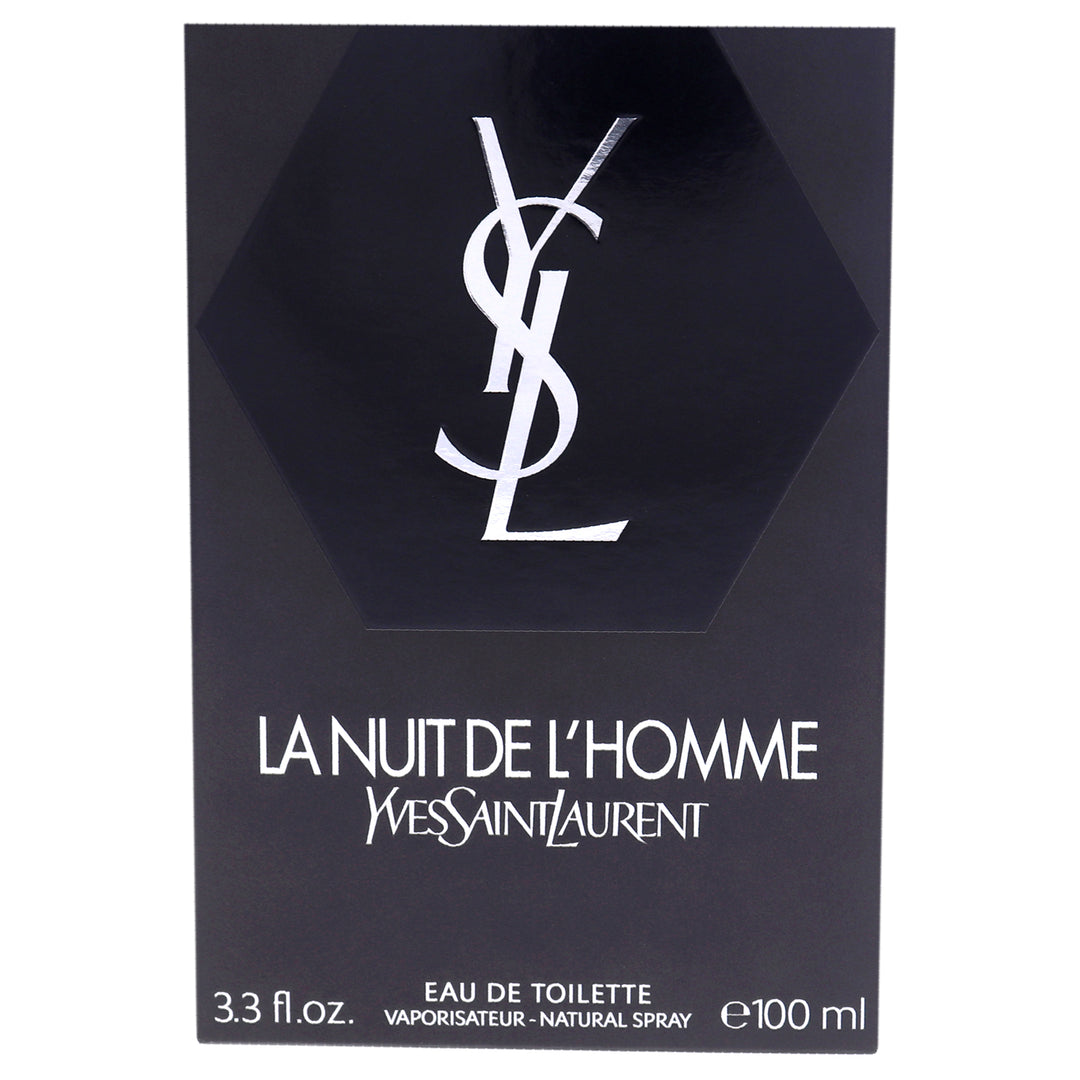 Yves Saint Laurent La Nuit De Lhomme By For Men - 3.3 Oz Edt Spray