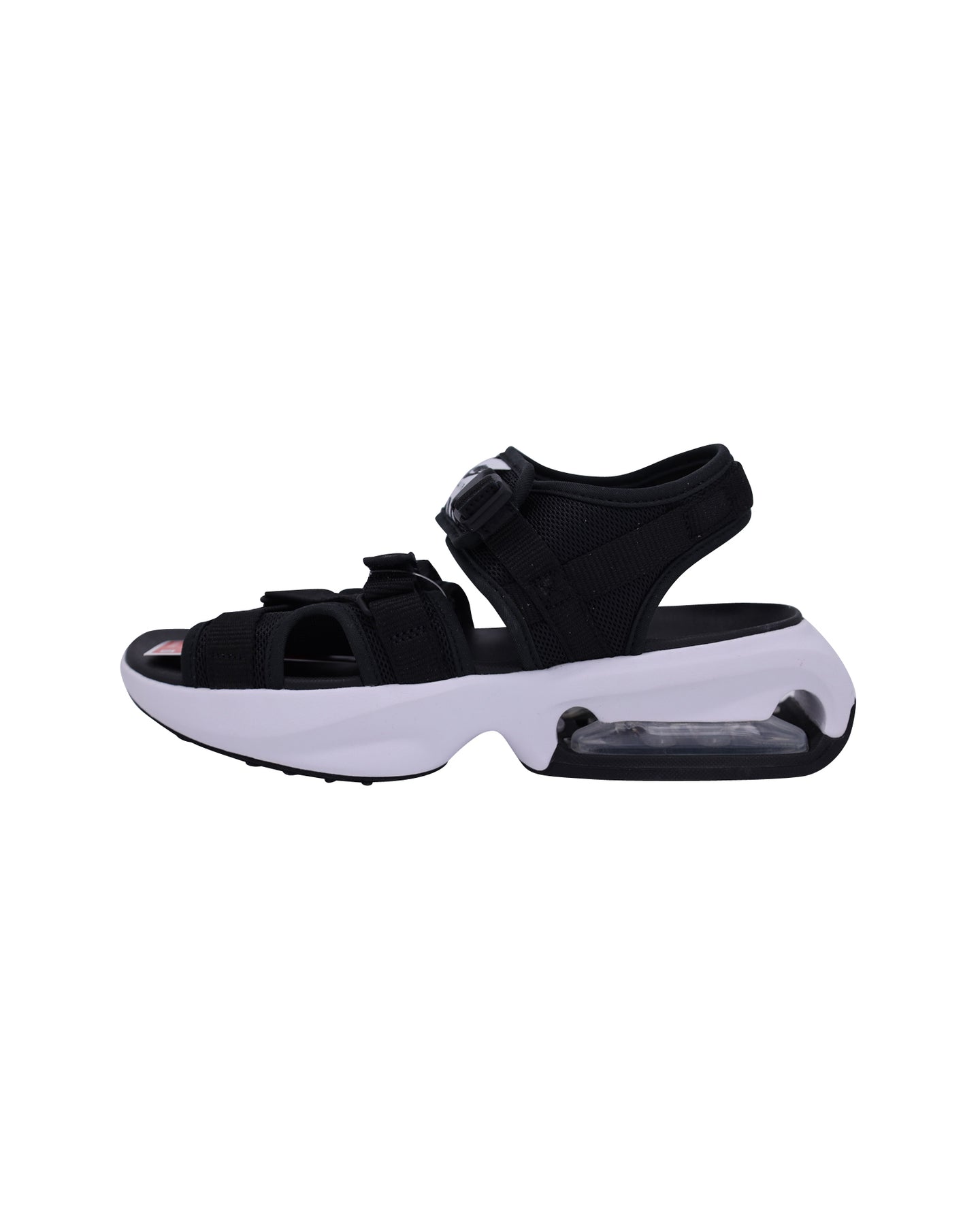 Nike Air Max Sol Sandals In Black Mesh | ShopSimon