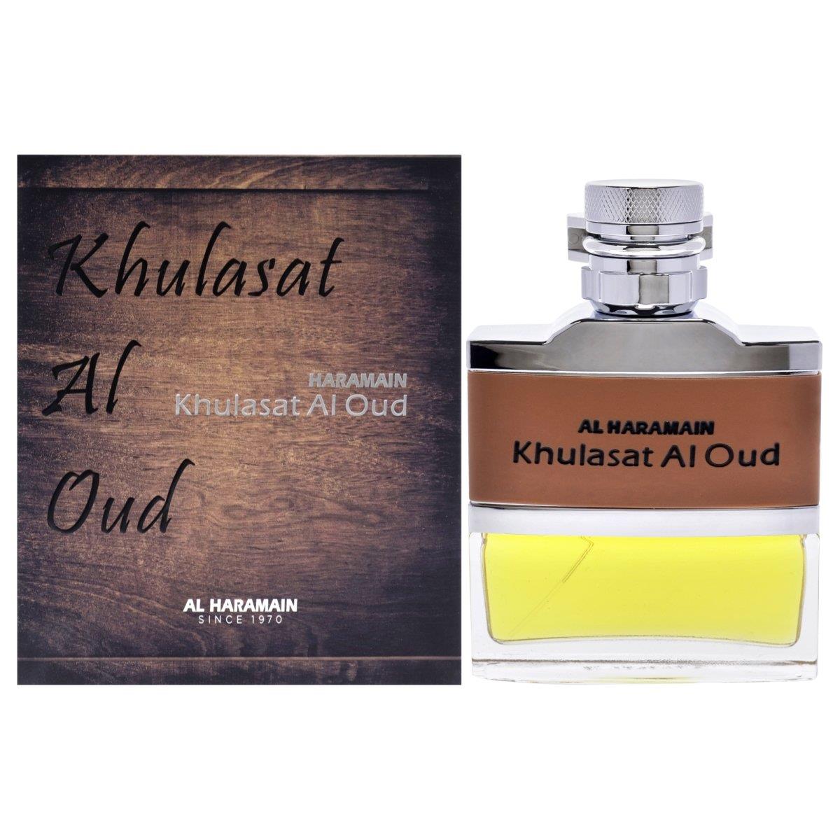 Al Haramain Al Haramain 3.3 oz Khulasat Al Oud EDP Spray for Men,All Products : American Fashion Style Bags On Sale Al Haramain Al Haramain 3.3 oz Khulasat Al Oud EDP Spray for Men,All Products : American Fashion Style Bags On Sale