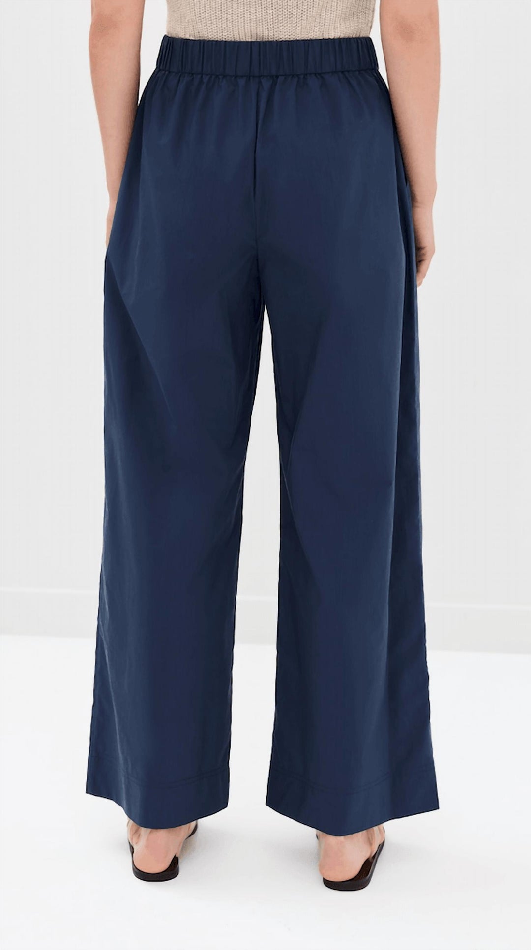 SIMKHAI Arden Pull On Pant In Midnight | ShopSimon