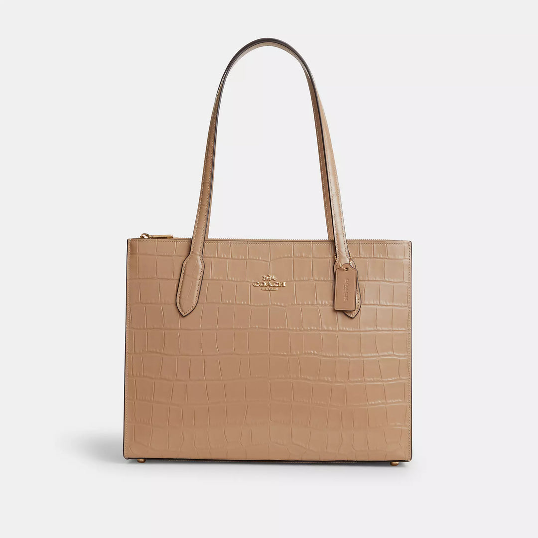 COACH ニーナ　キャリオール　トートバッグ　ブラウン Amazon | コーチ バッグ COACH コーティングキャンバス レザー