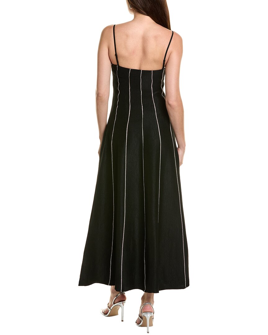 theia ellie crinkle calf-length a-line midi-dress rag & bone Kennedy Embellished Dress Satin Little White Wedding and center zippered closure Size:0XL sale-20250923