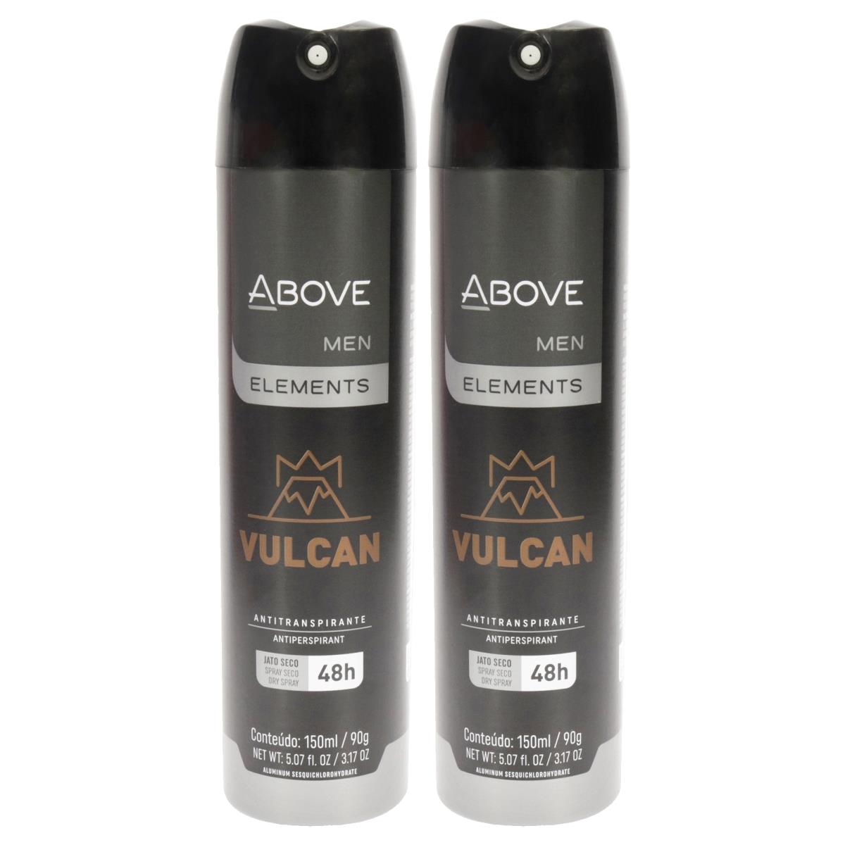 Above Above 3.17 oz 48 Hours Element Antiperspirant Deodorant for Men - Vulcan - Pack of 2,All Products : American Fashion Style Bags On Sale