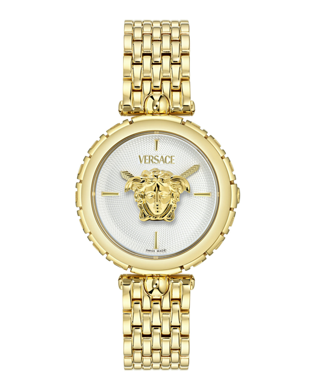 【即決優先】Bébé Medusa 中型　ゴールド Versace Medusa Heritage Leather Watch | ShopSimon