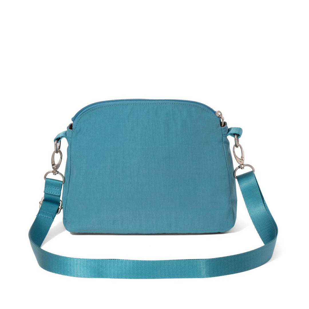 baggallini provence travel crossbody bag Coastal Flip Lock Crossbody Acorn