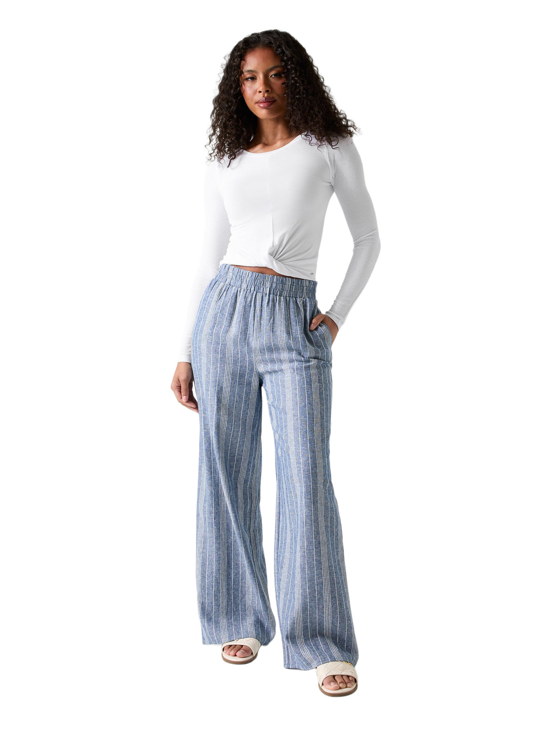 【完売品】Gypsophia ジプソフィアStylish Chino Pants Guess Factory Jasper palazzo pants | ShopSimon