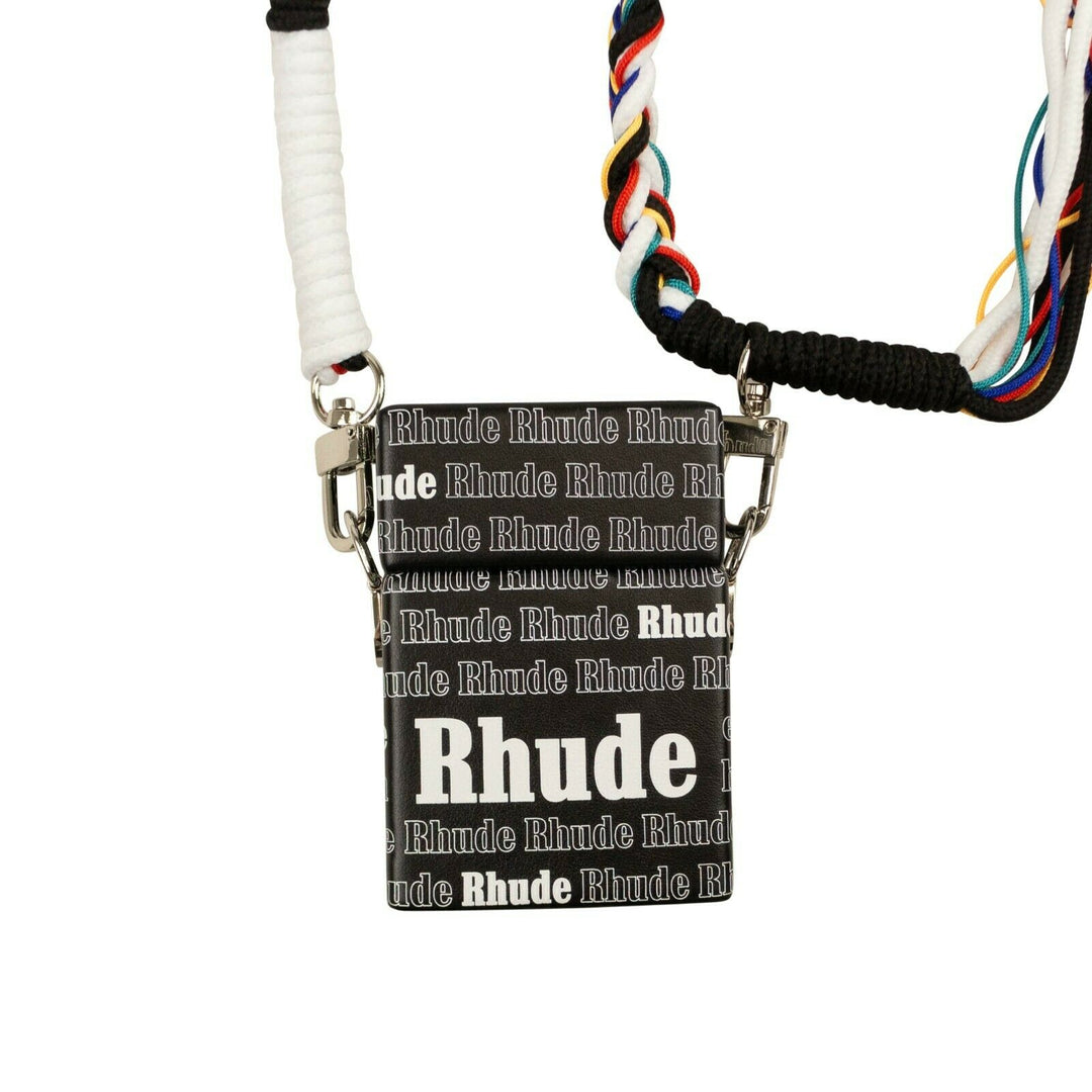 rhude cigarette bag Rhude Small Cigarette Box Case Bag - Black rhude cigarette bag Rhude Small Cigarette Box Case Bag - Black