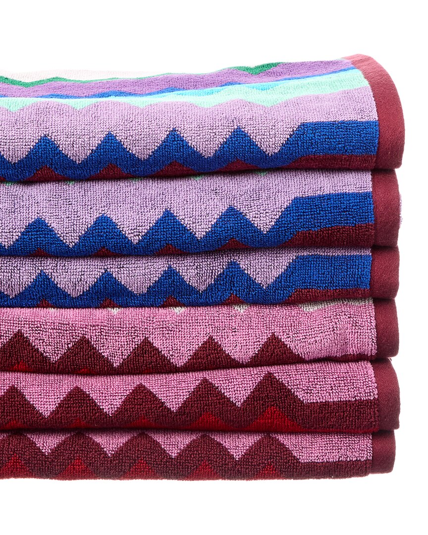 Missoni Home Chantal 6pc Asciugamano Unita Bath Towel Set | ShopSimon