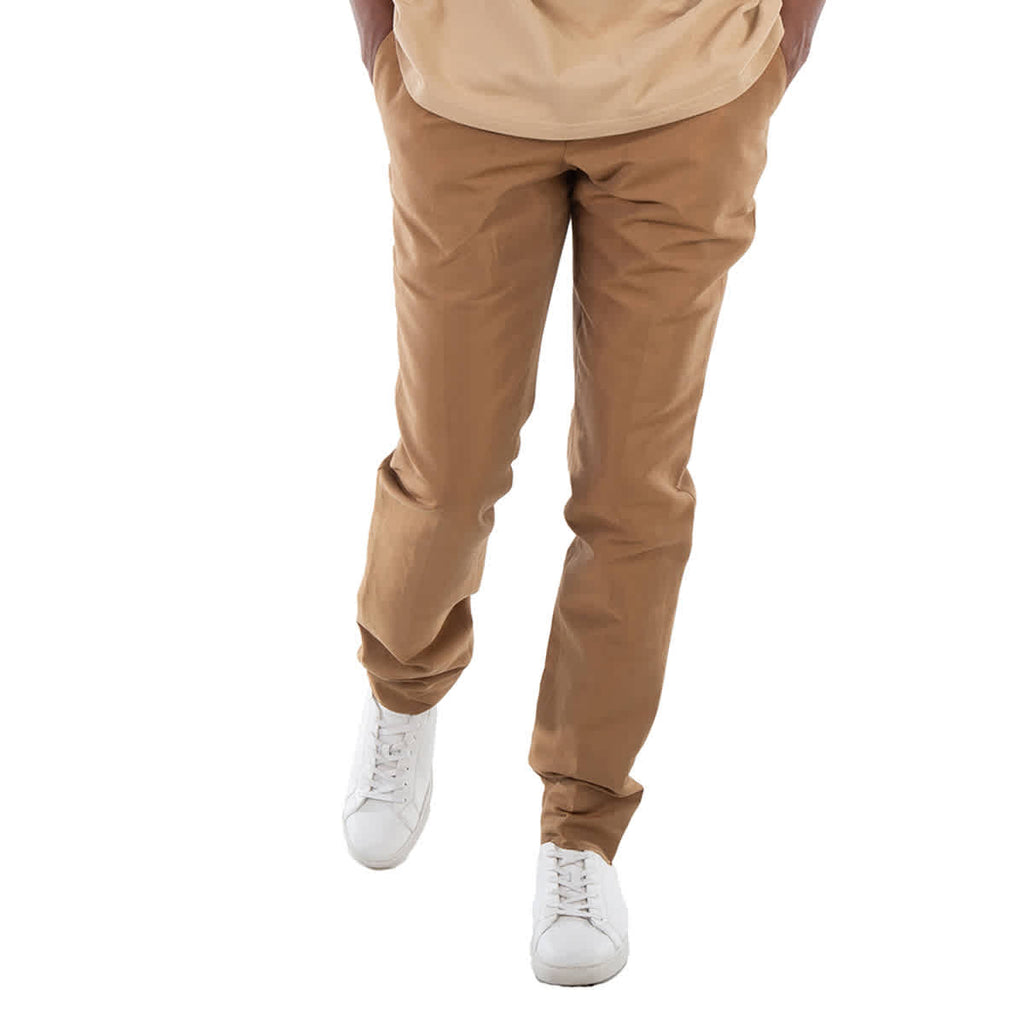 パンツ Burberry SS24 Tailored trousers (8082792 CAMEO) Burberry Camel Wool Linen Tailored Savile Trousers | ShopSimon